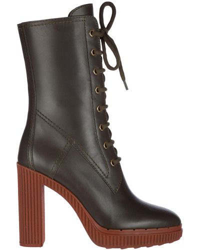 Tod's Heeled Boots - Brown