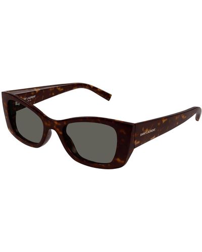 Saint Laurent Sunglasses Sl 593 - Brown
