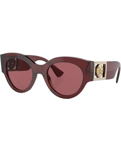Versace Sunglasses 4438b Sole - Purple