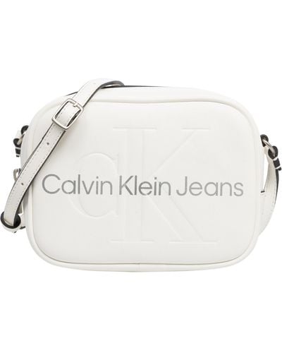 Calvin Klein Crossbody Bag - Natural
