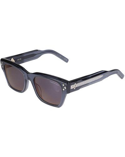 Dior Sunglasses Cd Diamond S2i - Metallic