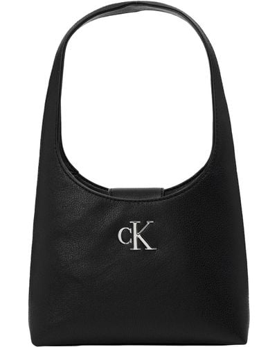 Calvin Klein Borsa hobo - Nero