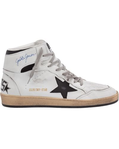 Golden Goose Sky Star High-top Trainers - White
