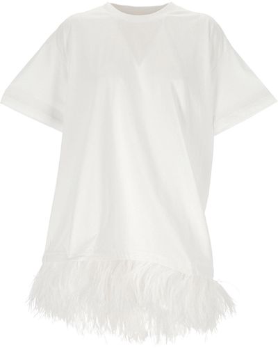 Marques'Almeida Mini Dress - White
