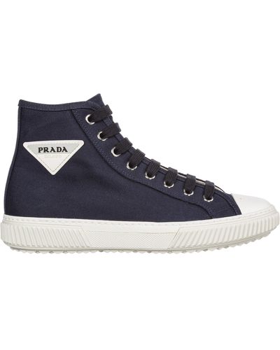 Prada High-top Sneakers - Blue