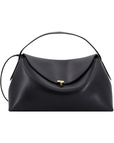 Totême T-lock Handbag - Black
