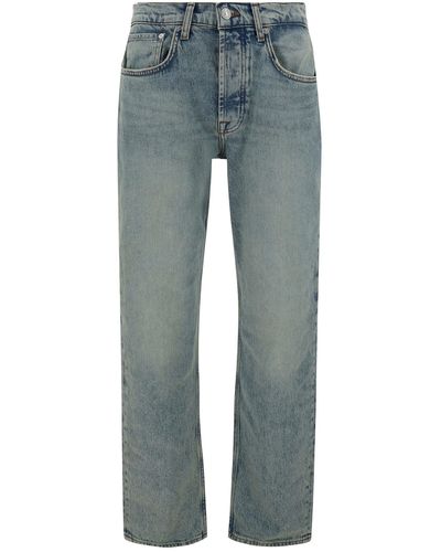 7 For All Mankind Julia Boyfriend Frost Jeans - Blue