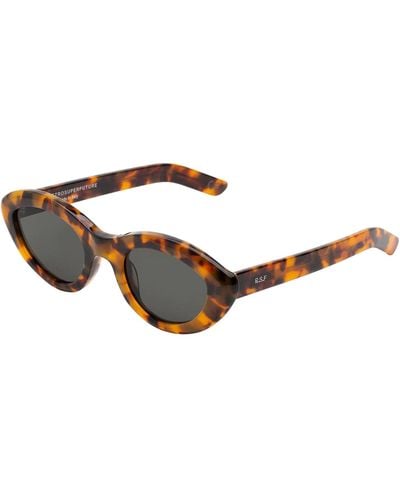 Retrosuperfuture Sunglasses Cocca Spotted Havana - Brown