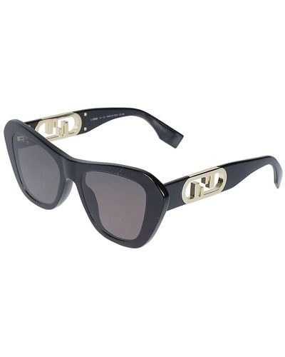 Fendi Sunglasses Fe40064i - Metallic
