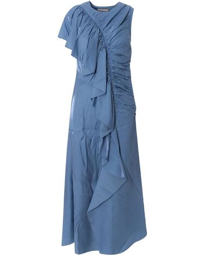 Ulla Johnson Lali Midi Dress - Blue