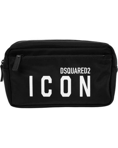DSquared² Icon Toiletry Bag - Black