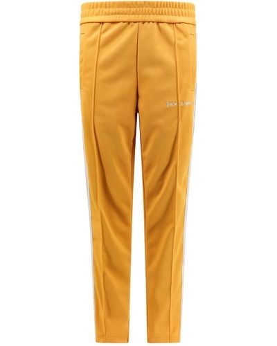 Palm Angels Classic Logo Sweatpants - Yellow