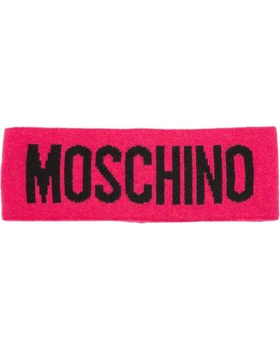 Moschino Cashmere Headband - Red
