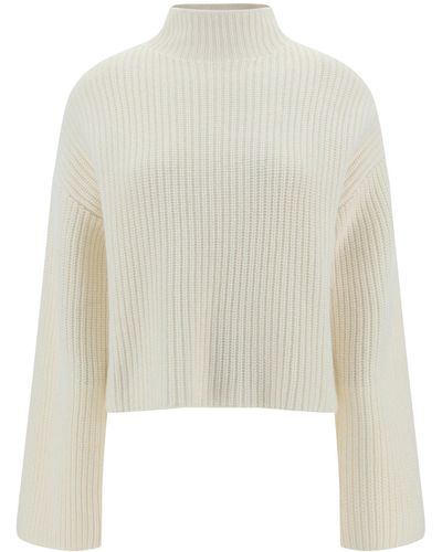 Loulou Studio Sweater - White