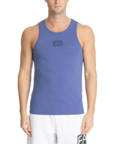 EA7 Sleeveless T-shirt - Blue