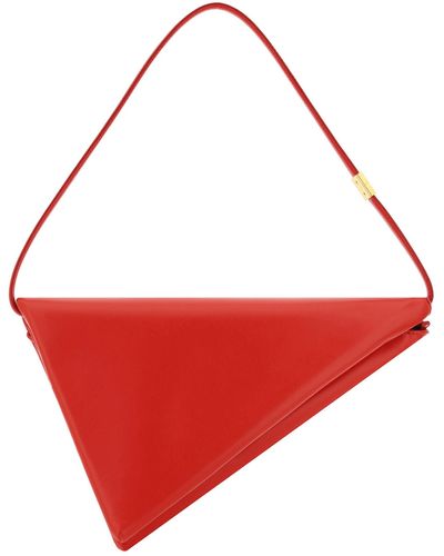 Marni Prisma Shoulder Bag - Red