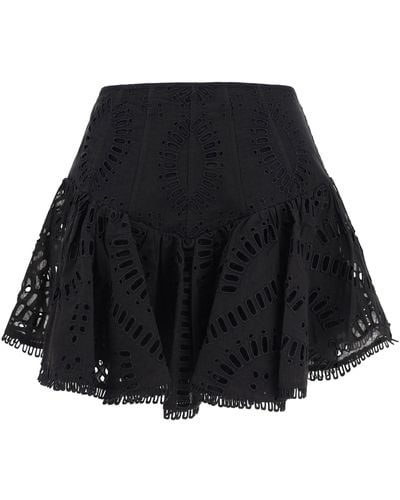 Charo Ruiz Favik Mini Skirt - Black