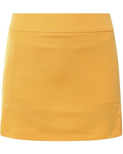 J.Lindeberg Amelie Mini Skirt - Yellow