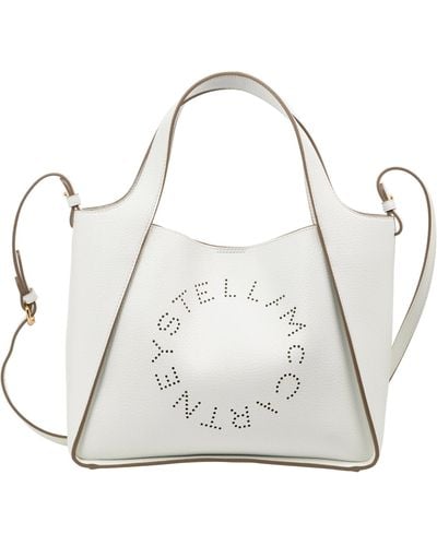 Stella McCartney Stella Logo Tote Bag - White