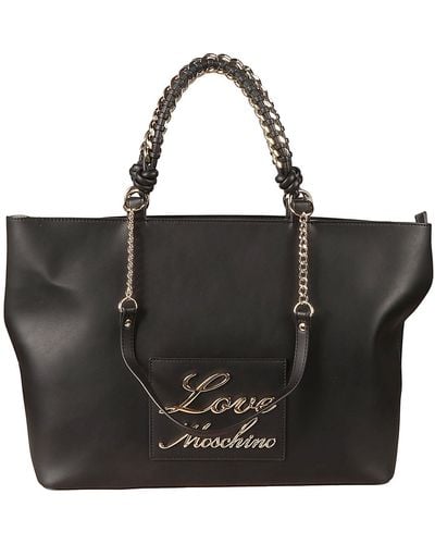 Love Moschino Love Handbag - Black