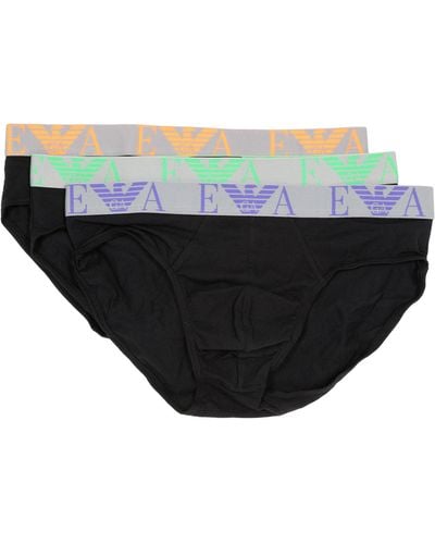 Emporio Armani Underwear Briefs - Black
