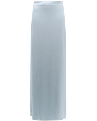 Erika Cavallini Semi Couture Maxi Skirt - Blue