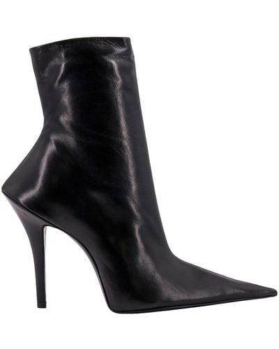 Balenciaga Witch Heeled Boots - Black