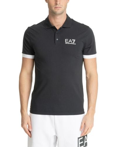 EA7 Polo Shirt - Black
