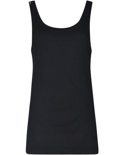 Dolce & Gabbana Sleeveless T-shirt - Black
