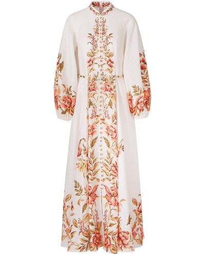 Zimmermann Long Dress - White