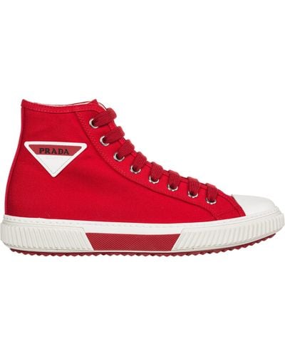 Prada High-top Sneakers - Red