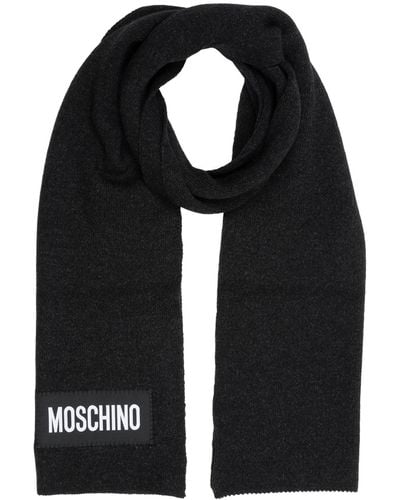 Moschino Cashmere Scarf - Black