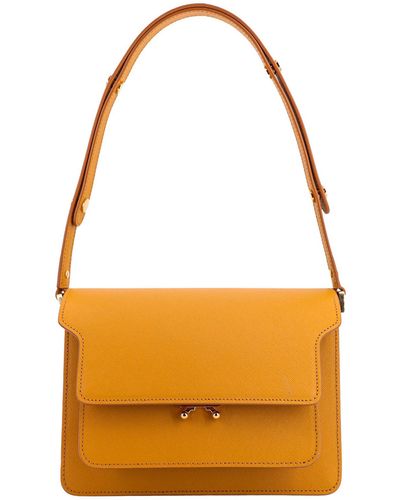 Marni Trunk Shoulder Bag - Orange