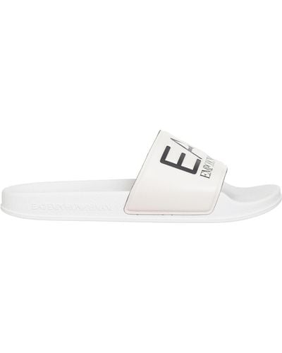 EA7 Slides - White