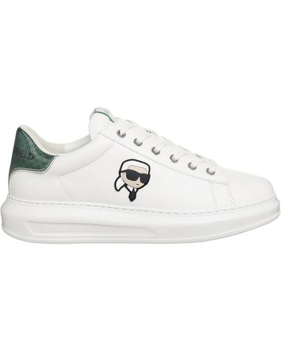 Karl Lagerfeld K/ikonik kapri sneakers - chiusura con lacci - Bianco
