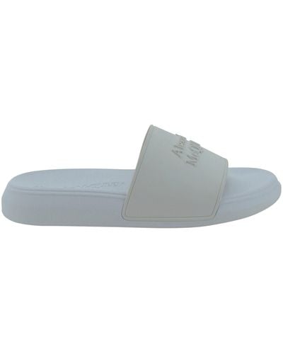 Alexander McQueen Slides - White