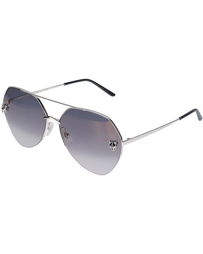 Cartier Sunglasses Ct0355s - Metallic