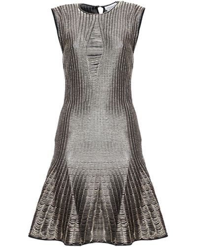 Alexander McQueen Mini Dress - Grey