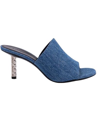 Givenchy Mules con tacco 4g - Blu