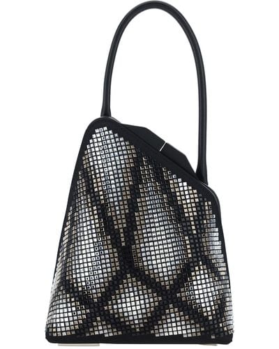 The Attico Sunset Handbag - Black