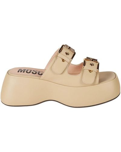 Moschino Sandals - Natural