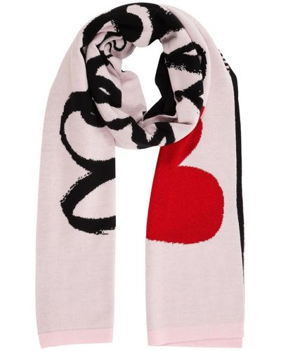 Boutique Moschino Wool Scarf - Multicolour