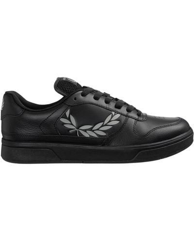 Fred Perry B300 Trainers - Black