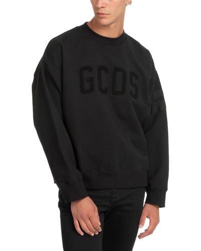 Gcds Logo Sweatshirt - Black