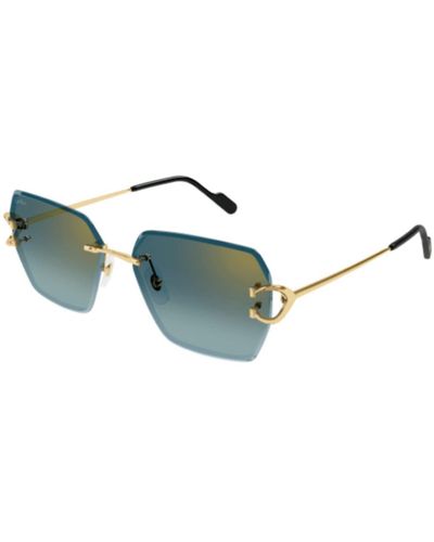 Cartier Sunglasses Ct0466s - Green