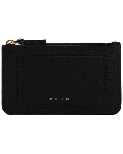 Marni Credit Card Holder - Black
