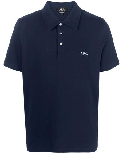 A.P.C. Polo Shirt - Blue
