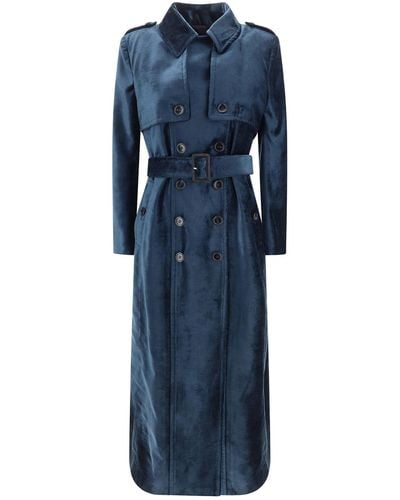 Tom Ford Trench Coat - Blue