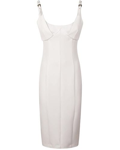 Versace Midi Dress - White