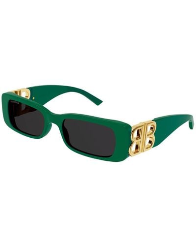 Balenciaga Occhiali da sole bb0096s - Verde